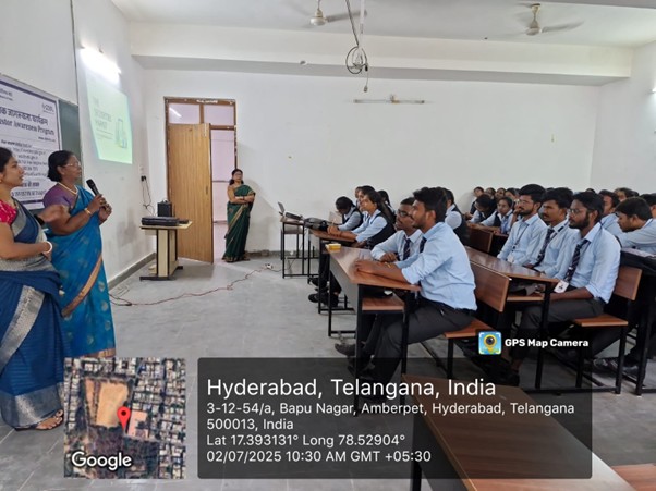 Investment Awareness Program by Ms. Padmavati Selvam