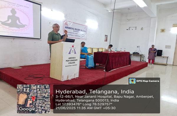 International Yoga day 21.06.2025