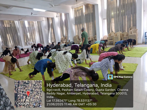 International Yoga day 21.06.2025