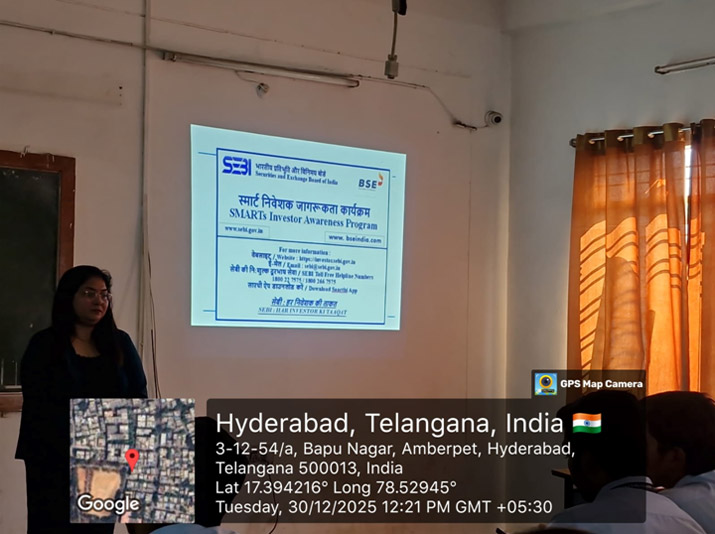 Financial Literacy Workshop with SEBI 30.12.25