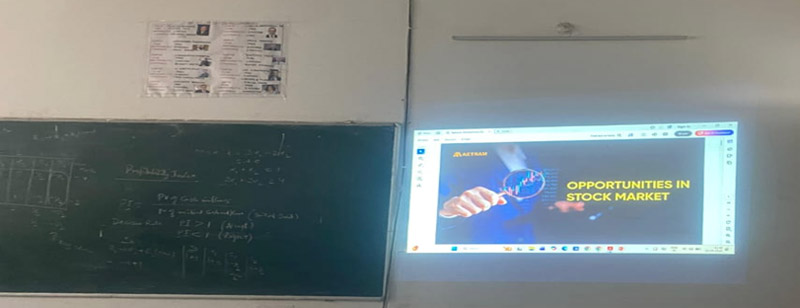 Workshop on Stock Market 10.04.2026