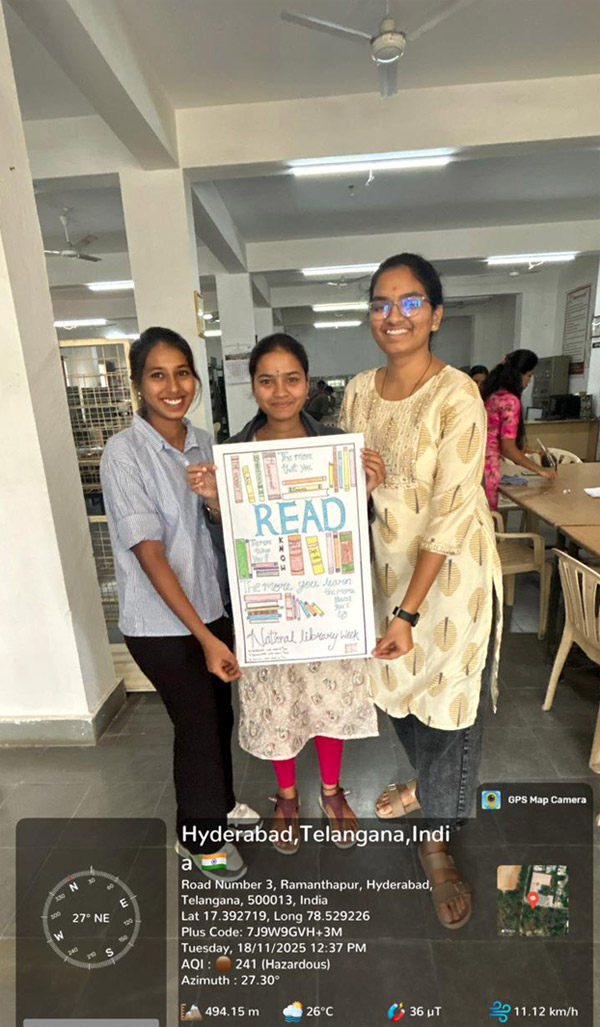 Celebrating National Library Week  14.11.2025 - 21.11.2025