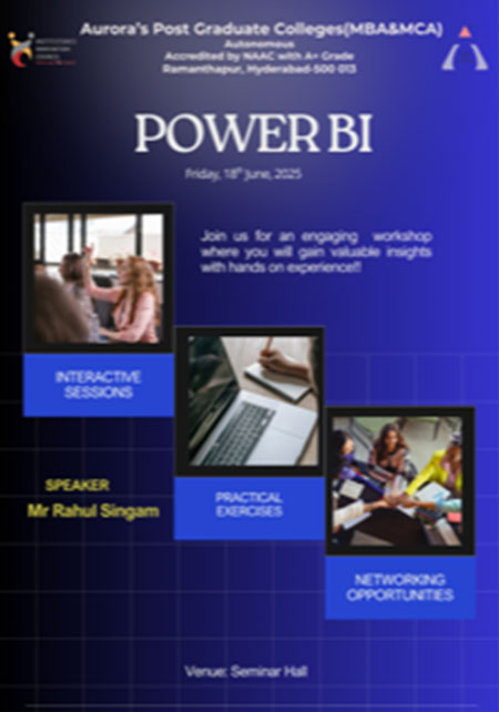 Workshop on Power BI 18.06.2025